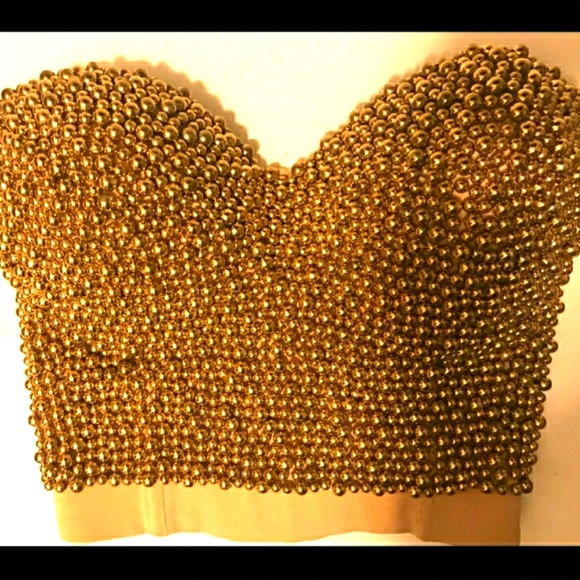 Windsor Tops - Beaded corset bustier top